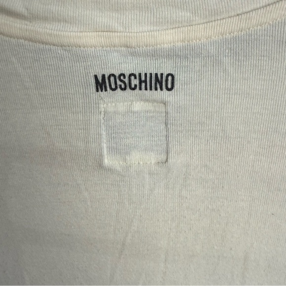 Moschino Long Sleeve Tee with Masterpiece Design - Picture 4 of 10